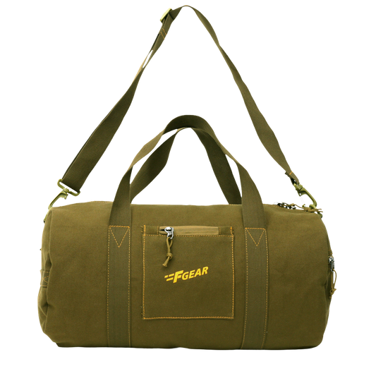Army 30L Canvas Olive Gym Bag