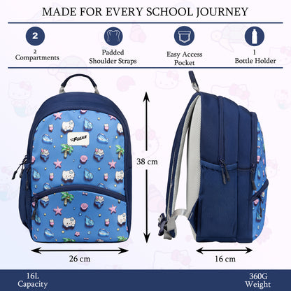 Brio M 15L Ocean Pop Blue Backpack