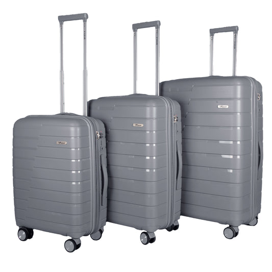 Bastion Light Grey Suitcase Set of 3