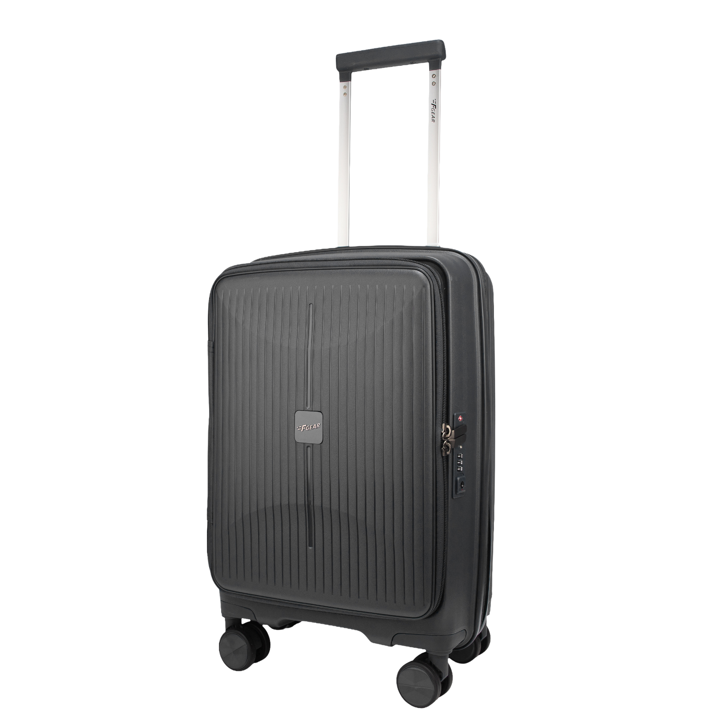 F Gear Myton Small Front Opening Dark Grey Cabin Strolley