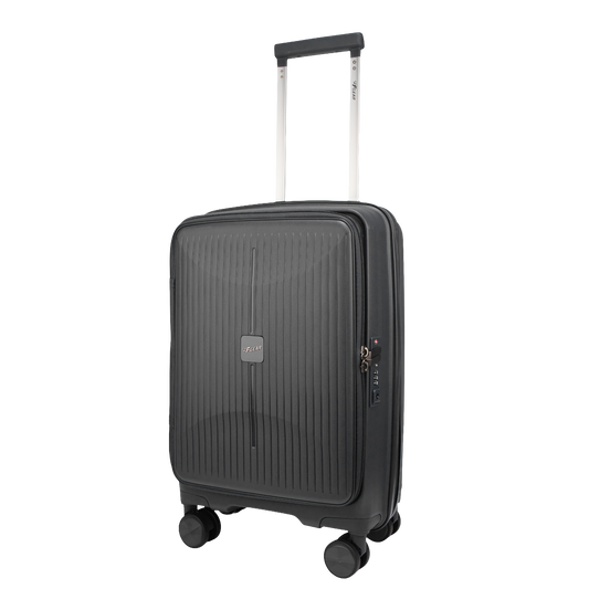 F Gear Myton Small Front Opening Dark Grey Cabin Strolley