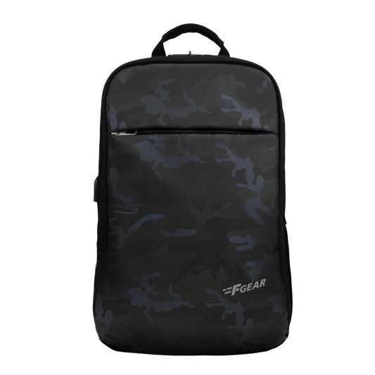 Harvey 25L Camo Navy Laptop Backpack