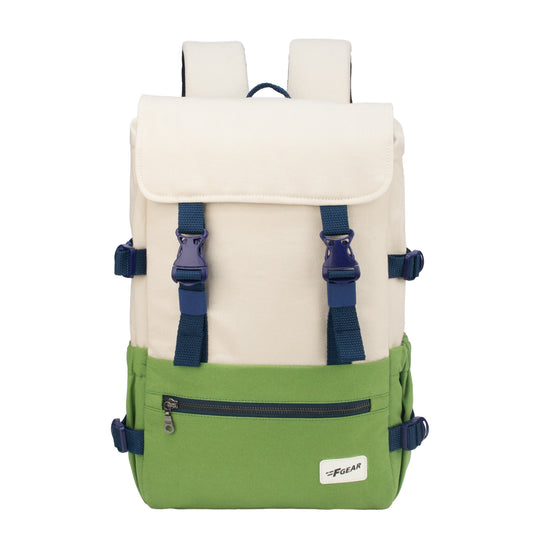 Canyon 18L Mint Green White Beige Laptop Backpack