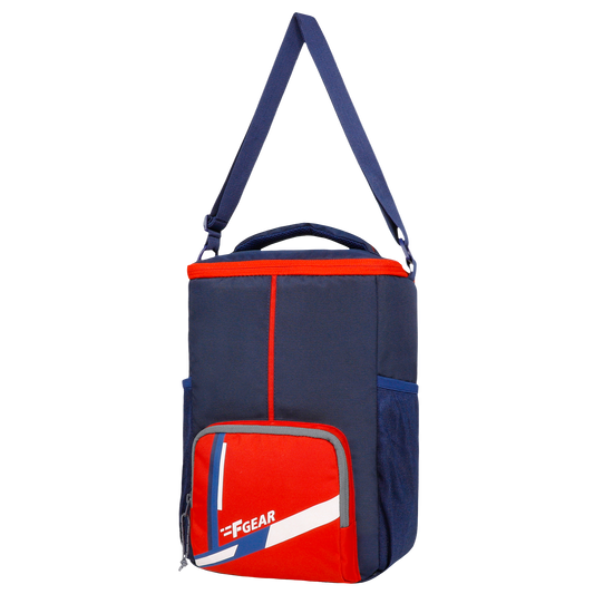 Ramen 10L Navy Red Lunch Bag