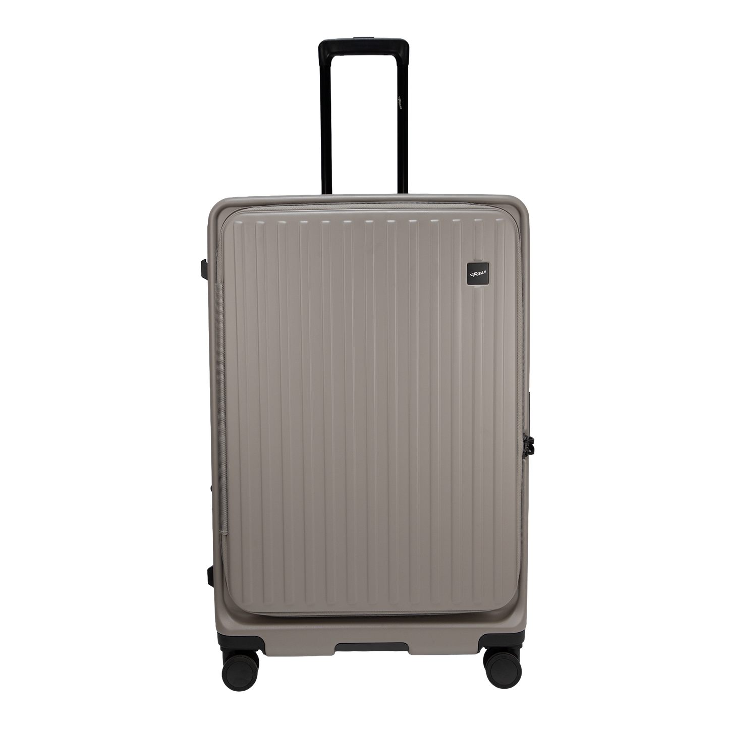 Montreal Large Taupe 76 cms Front-Opening Strolley