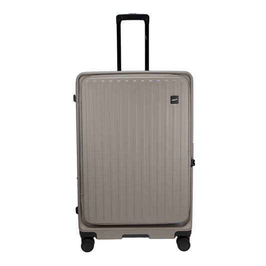 Montreal Large Taupe 76 cms Front-Opening Strolley