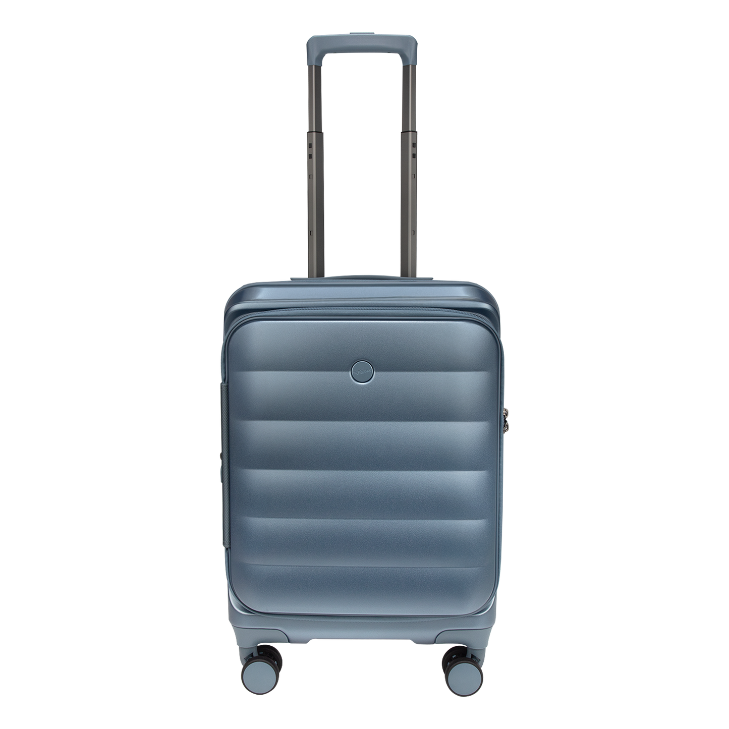 Valencia Small Pearl Blue 54 cms Front-Opening Cabin Strolley