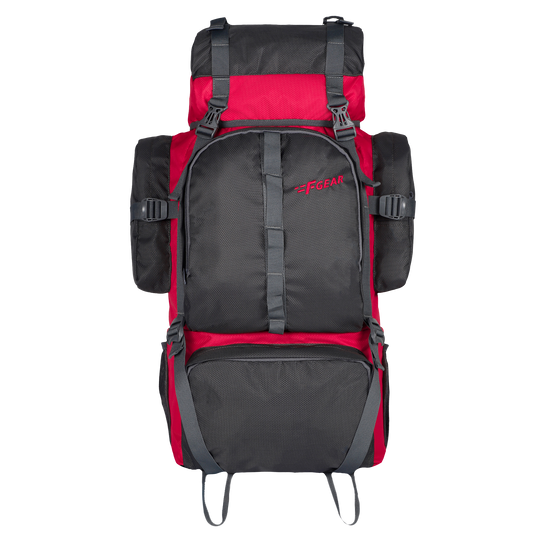 Otto 58L Grey Red Rucksack