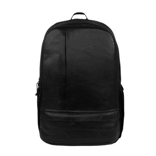 Burner 22L Black Art Leather Laptop Backpack