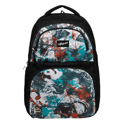 Caspian 23L Turquoise Abstract Backpack