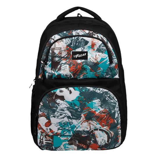 Caspian 23L Turquoise Abstract Backpack