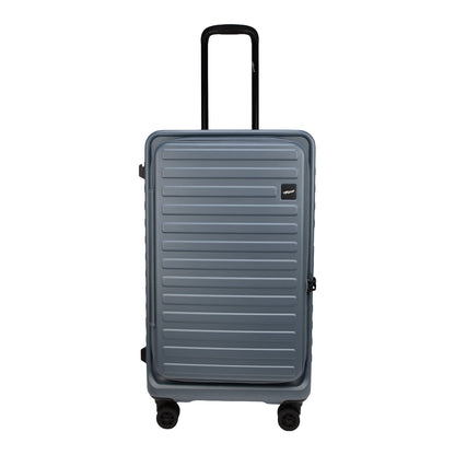 Windsor Stone Blue 68 cms Medium Front Opening Trunk-Style Check-in Strolley with Expander