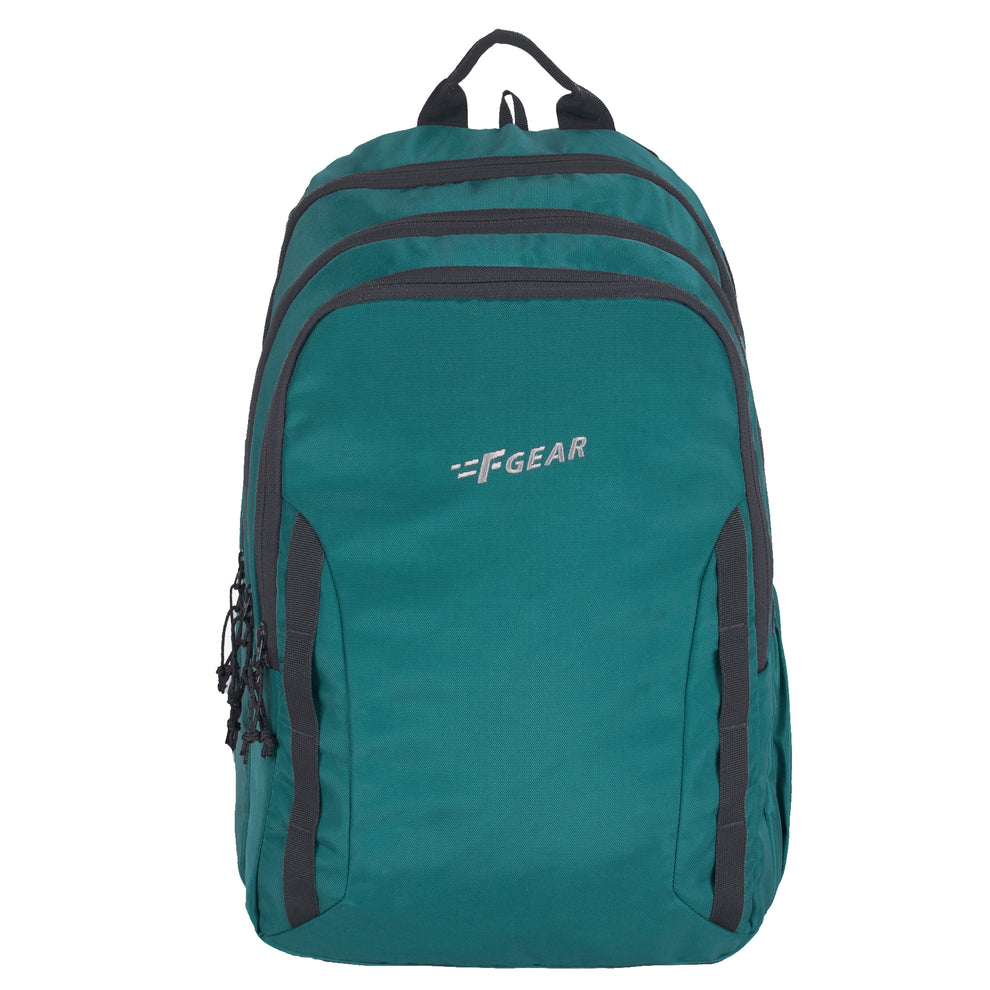 Raider 30L Aqua Blue Backpack With Rain Cover F Gear.in