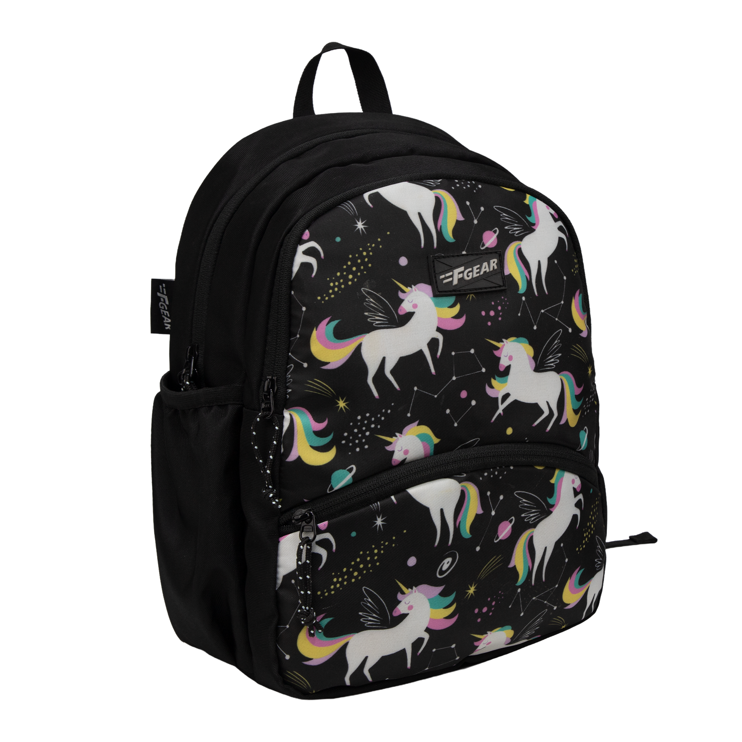 Brio 13L Black Unicorn Kids Backpack