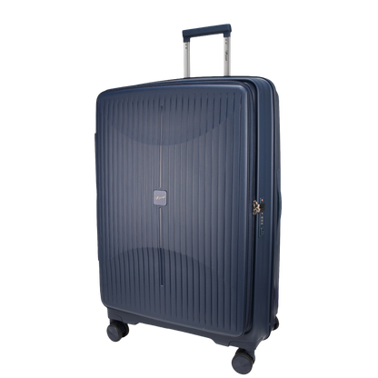 F Gear Myton Large Front Opening Navy Check-in Strolley