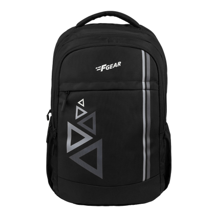 Noir 29L Black Backpack with raincover