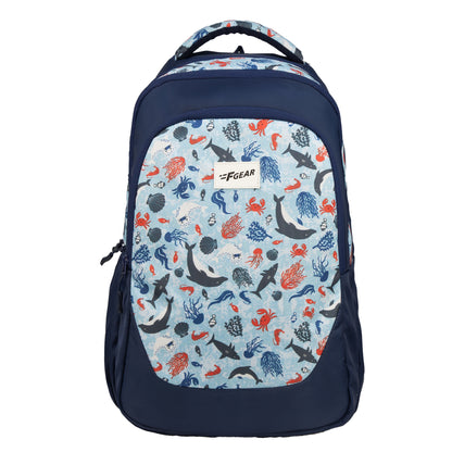 Panya 21L Navy Ocean Odes Backpack