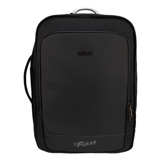 Lucerne 41L Black Tech Laptop Backpack