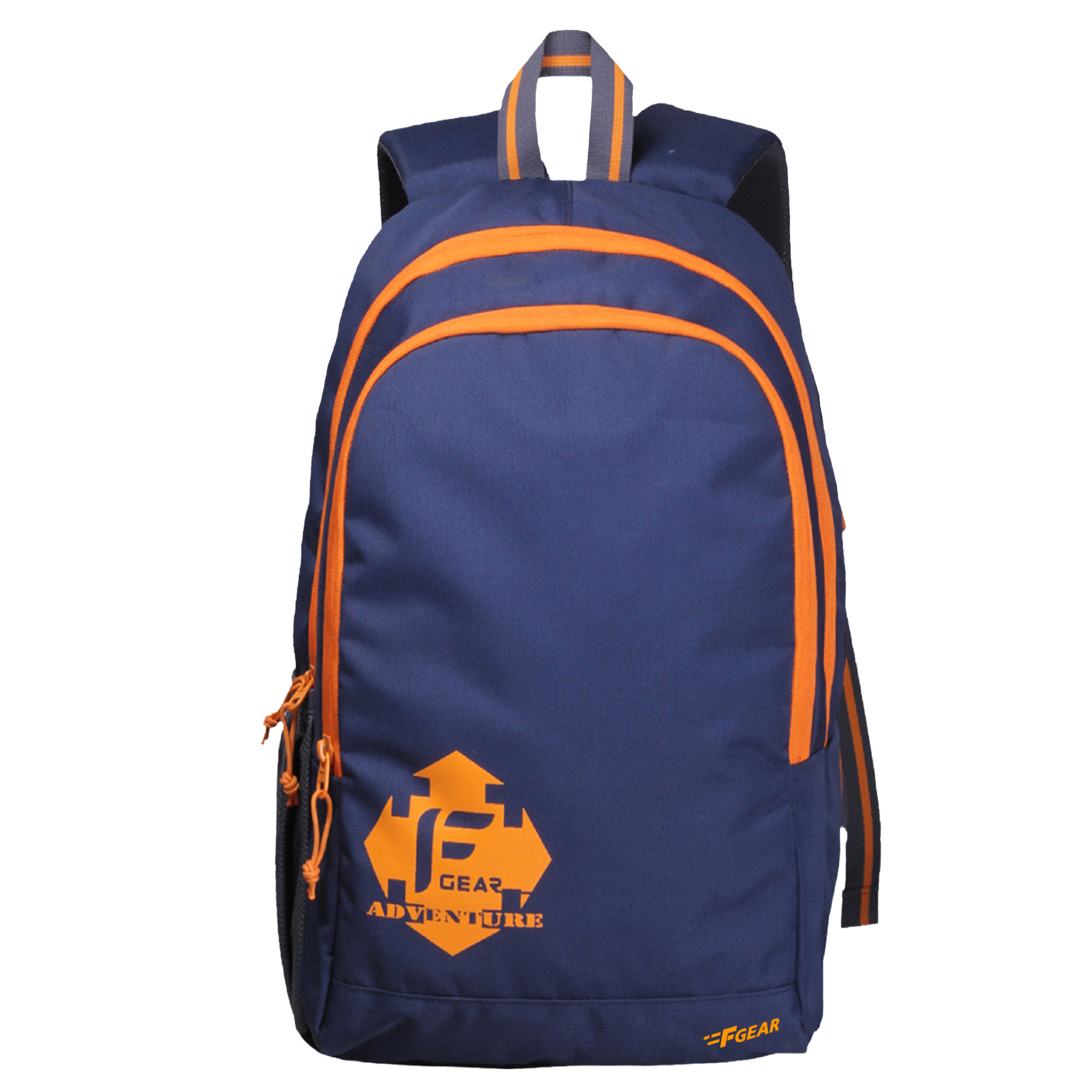Castle 22L Navy Blue Orange Backpack
