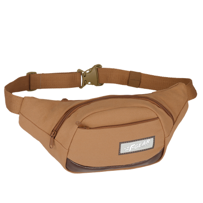 Touche Khaki Canvas 4L Waist Pouch
