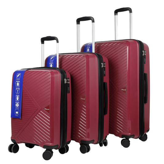 Goliath Rosebud Expandable Cabin Suitcase Set of 3