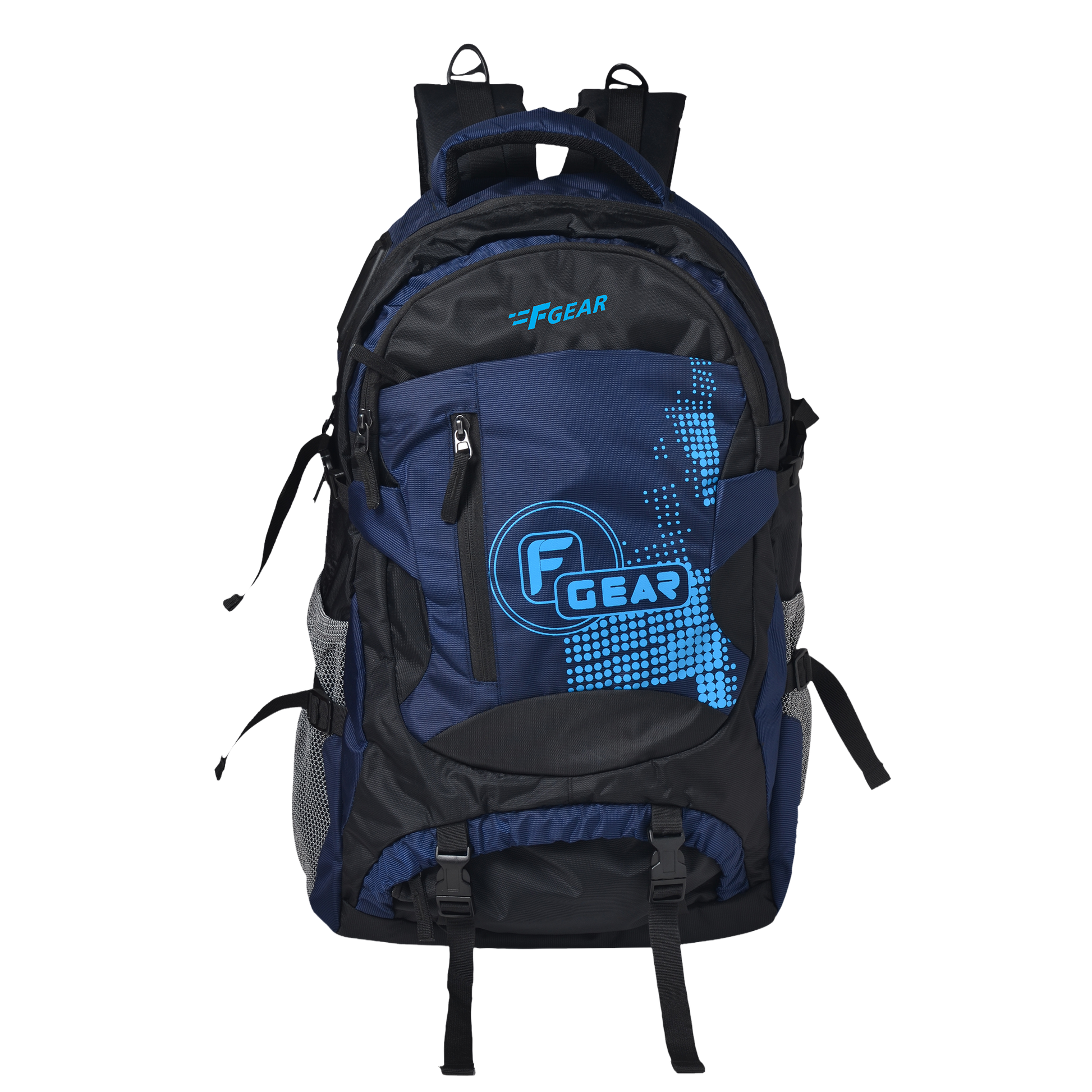 f gear bags F Gear Orion Polyester 42 Ltrs Blue Trekking Backpack