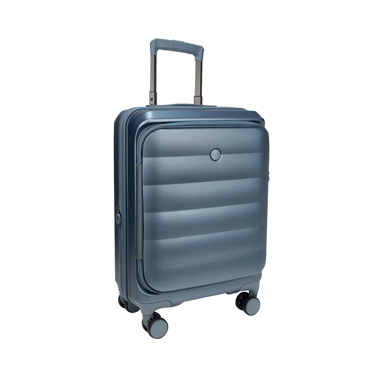 Valencia Small Pearl Blue 54 cms Front-Opening Cabin Strolley