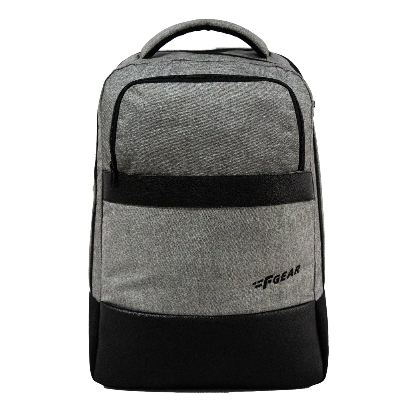 League 29L Grey Black Laptop Backpack