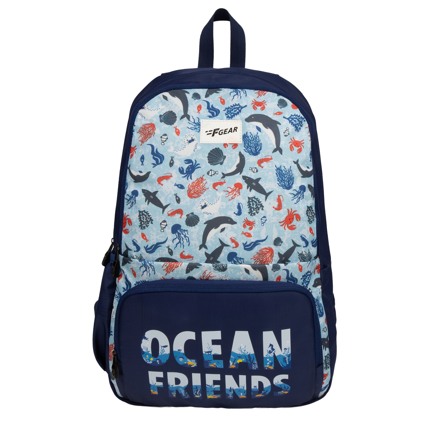 Playcraft  19L Blue Ocean Friends Backpack Backpack