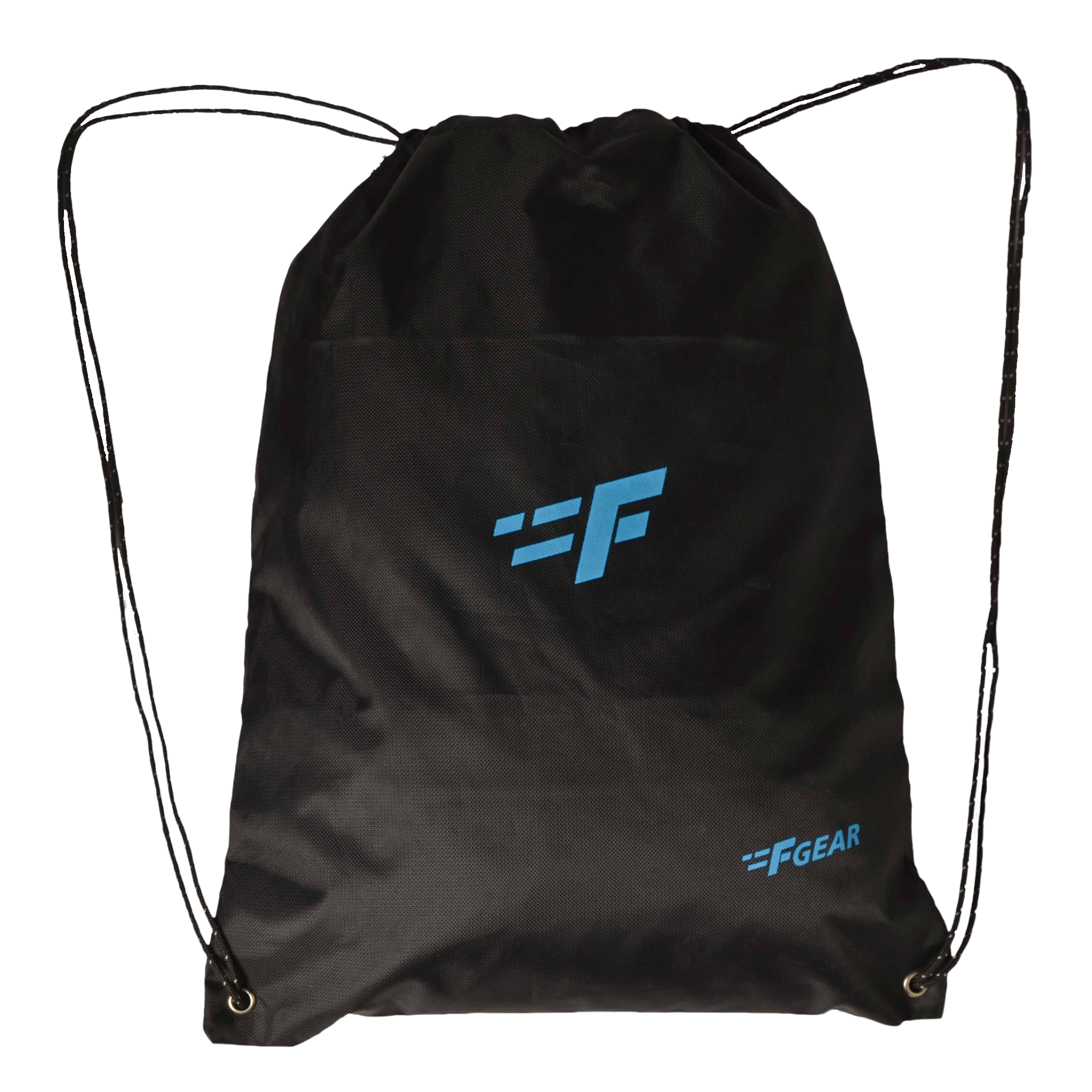 String V2 13L Black Drawstring Bag