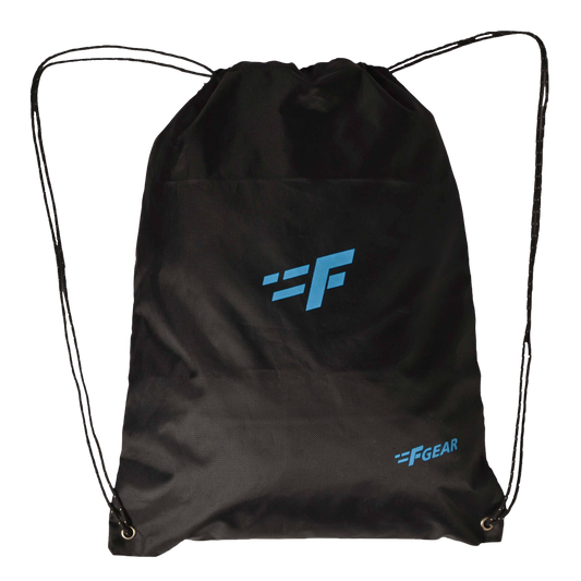 String V2 13L Black Drawstring Bag