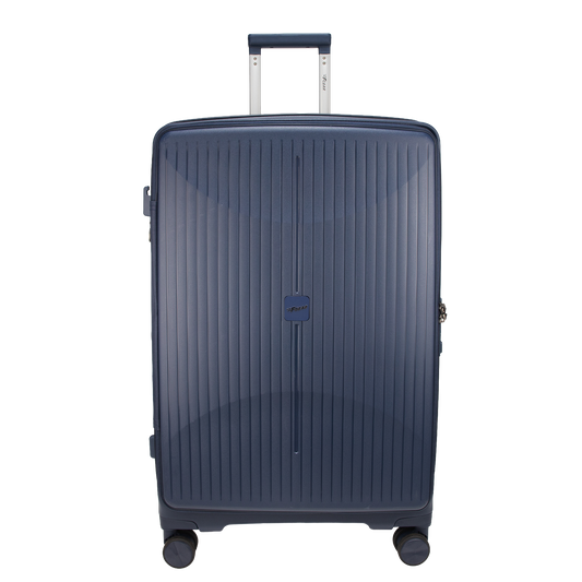 F Gear Myton Large Front Opening Navy Check-in Strolley