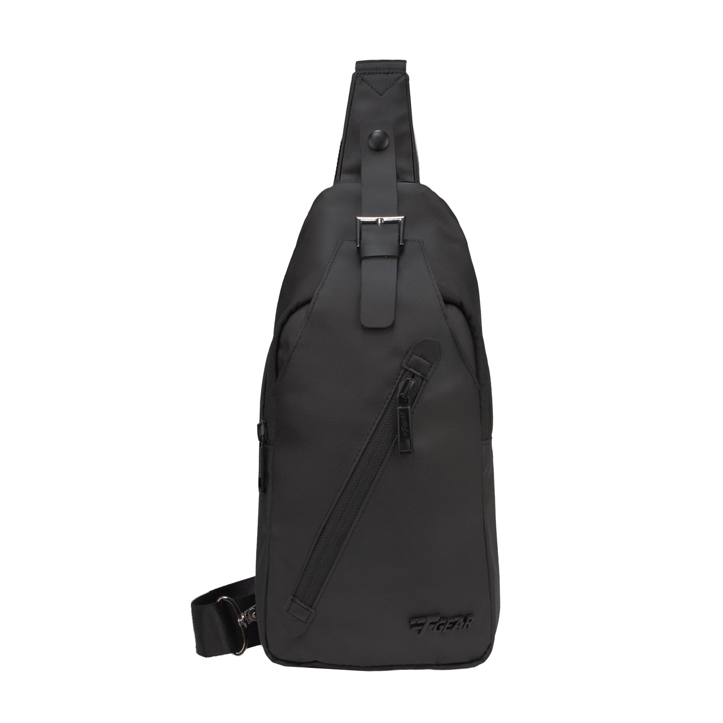 Mykanos 4L Black Crossbody Sling Soft Bag