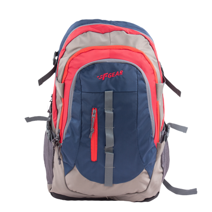 Defender V2 41L Navy Blue Red Rucksack