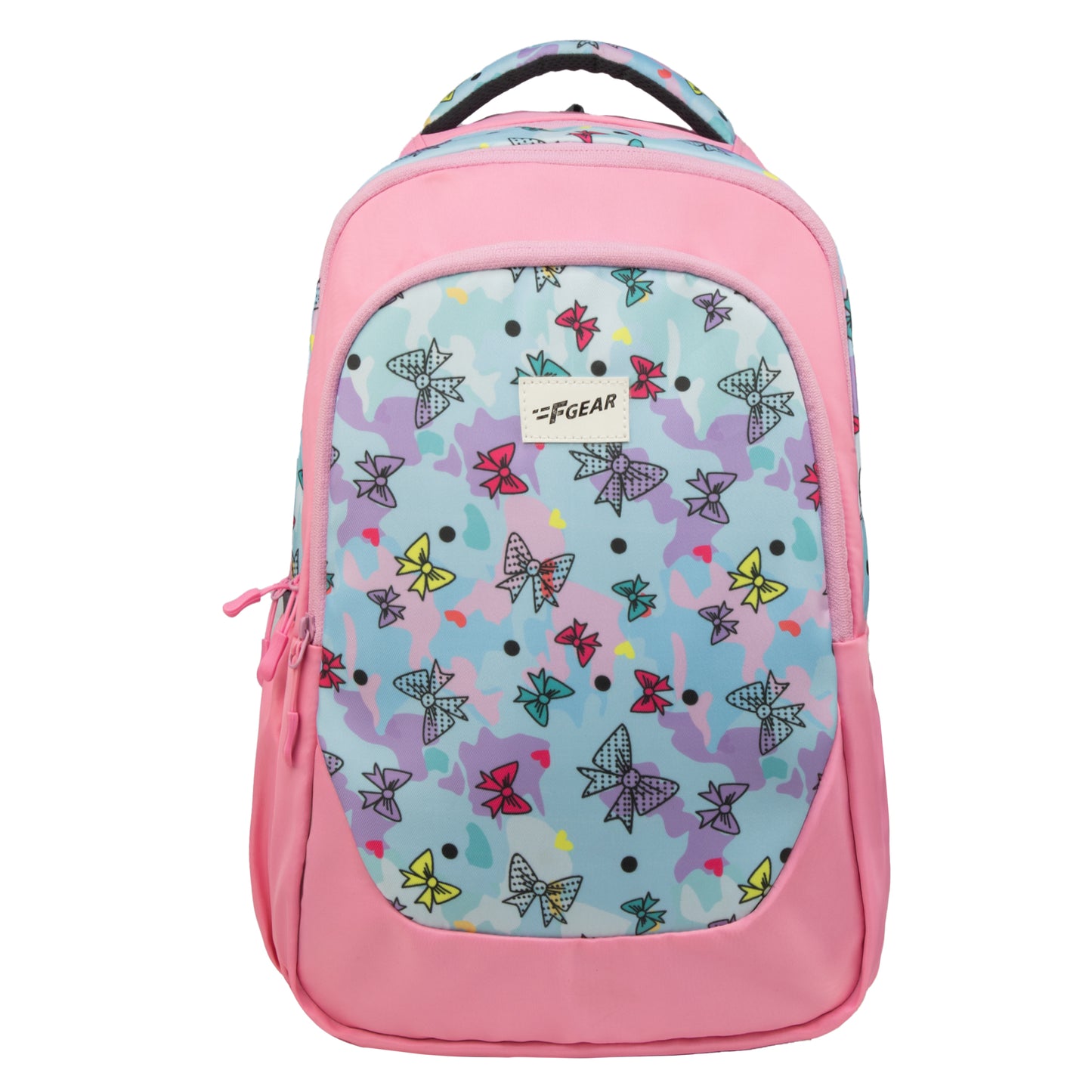 Panya 21L Light Pink Pale Blue Bows Backpack