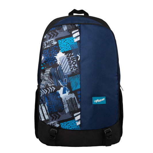 Touville 25L Extreme Black Blue Backpack