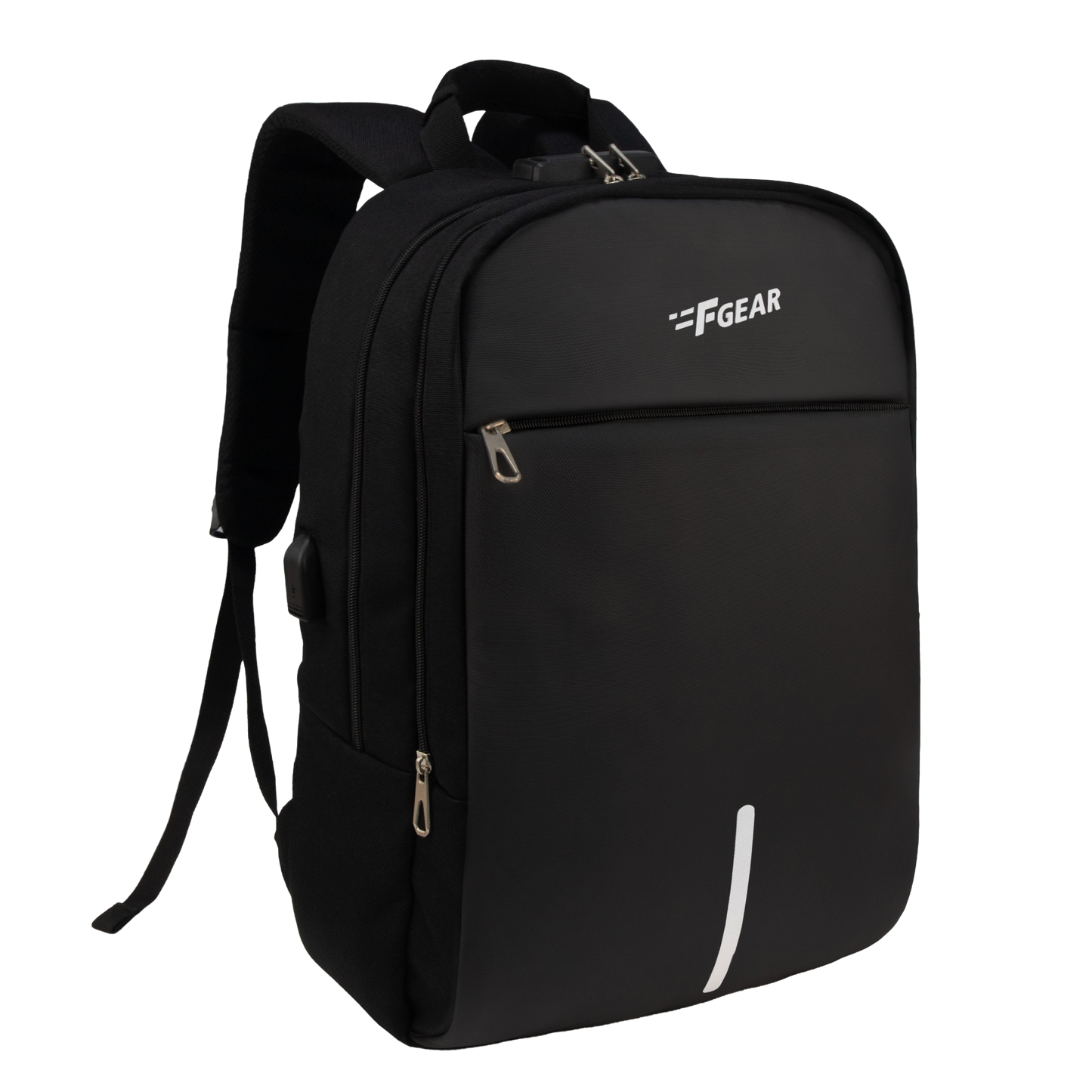 Omega 25L Black Laptop Backpack