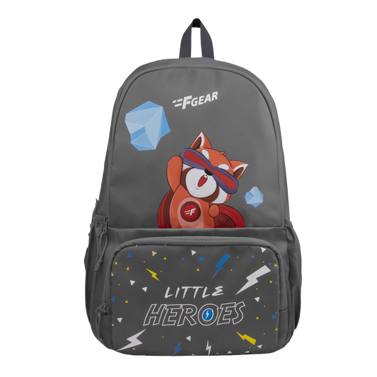 Little Heroes 22L Grey Backpack