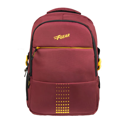 Ember 36L Maroon Backpack with Rain cover