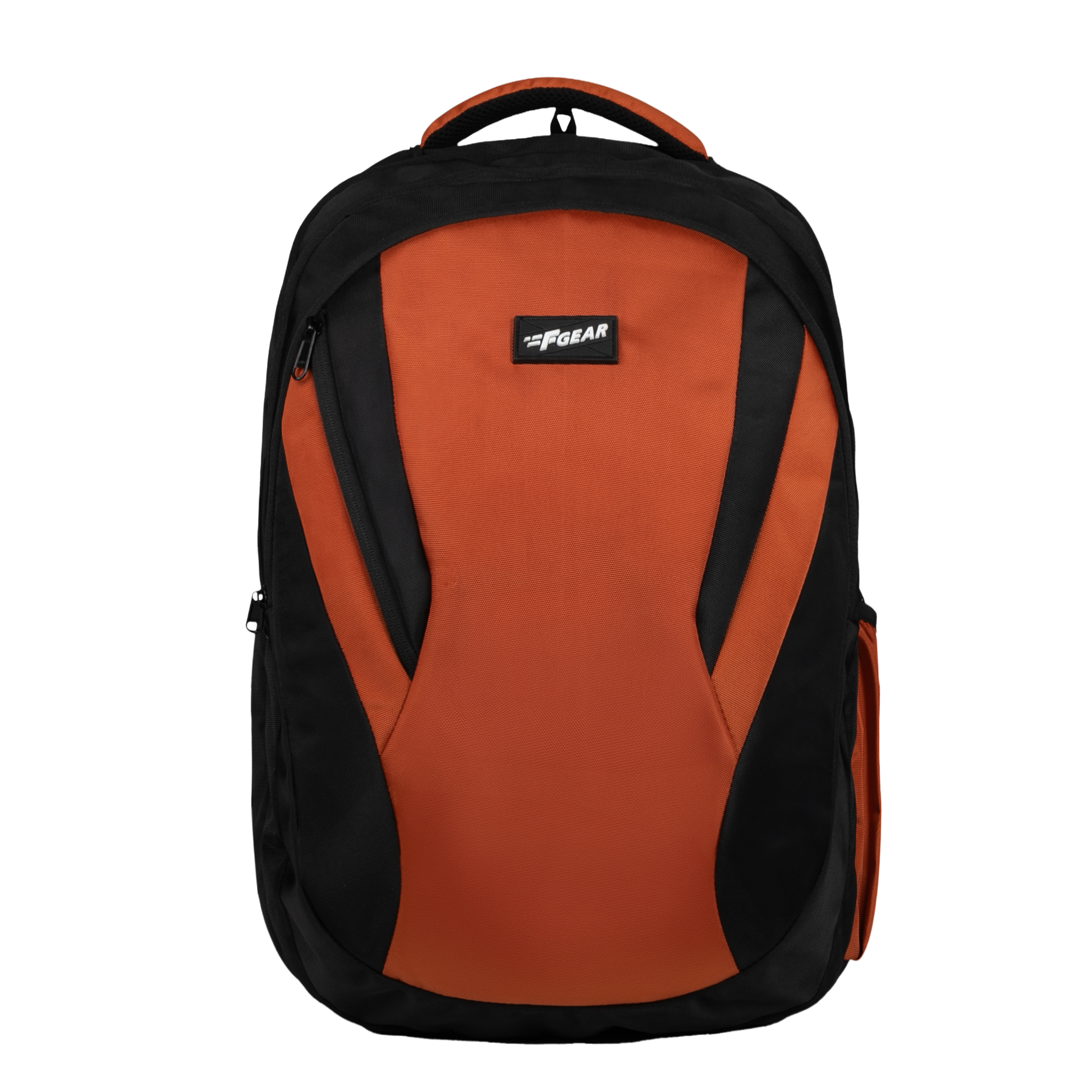Vern 31L Black Brick Orange Backpack – FGEAR.in
