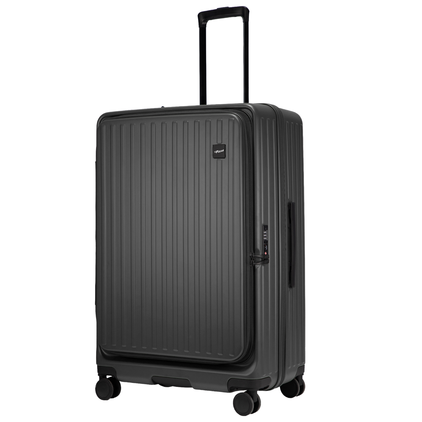 Montreal Large Steel Grey 76 cms Front-Opening Strolley