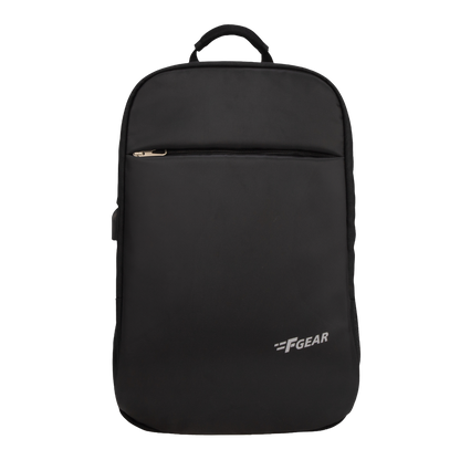 Harvey 25L Black Laptop Backpack