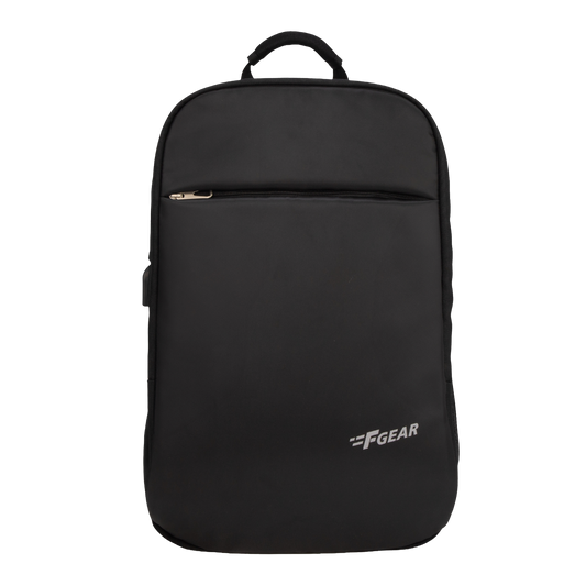 Harvey 25L Black Laptop Backpack