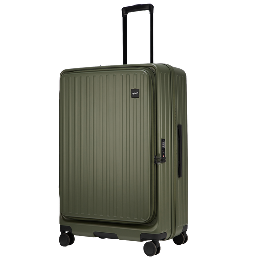 Montreal Large Army Green 76 cms Front-Opening Strolley