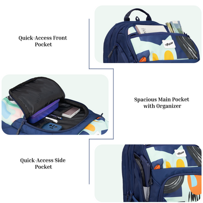 Akira Navy 26L Backpack