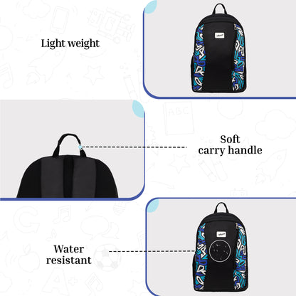 Nitro 38L Black Backpack