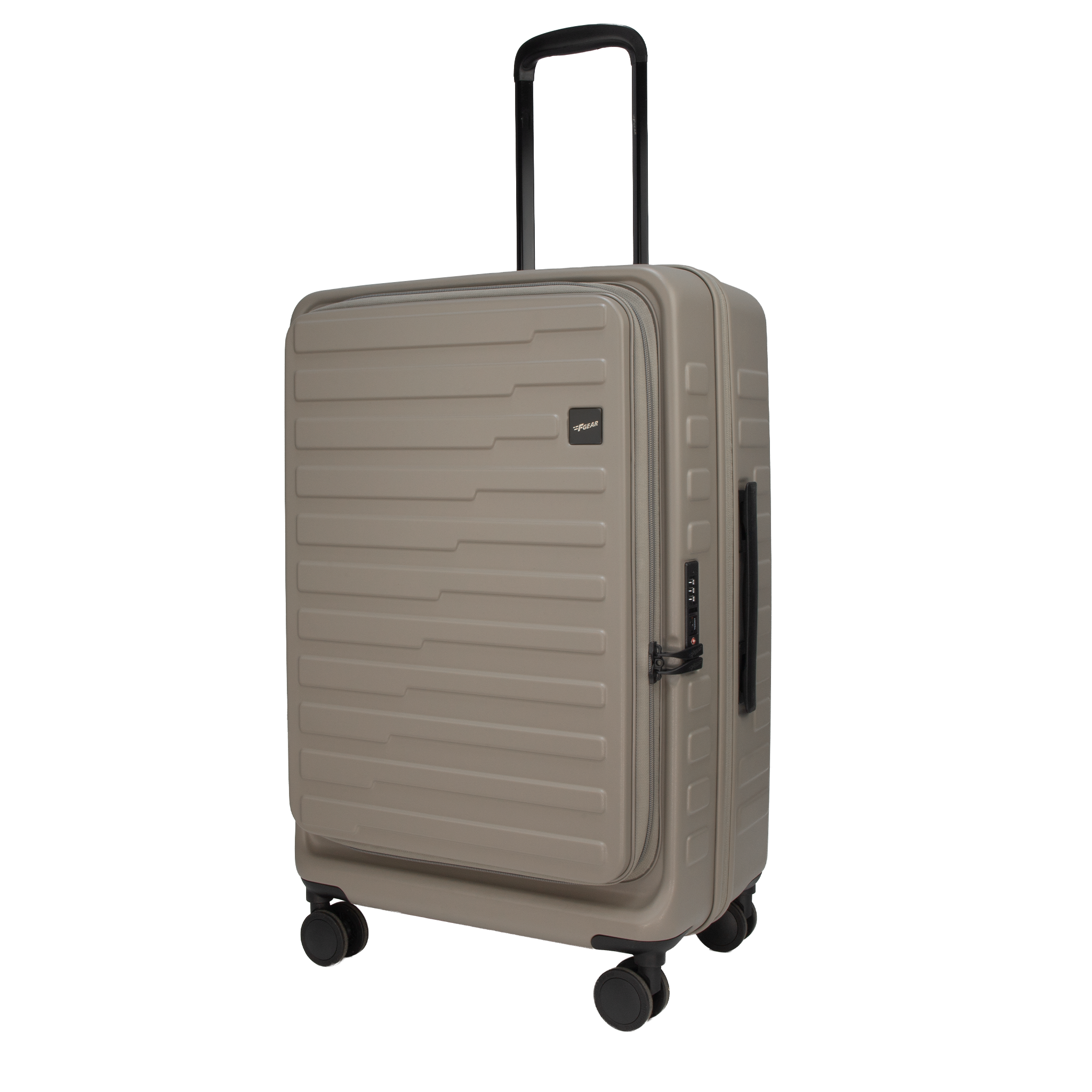 Sedona Medium Taupe 67 cms Front-Opening Strolley