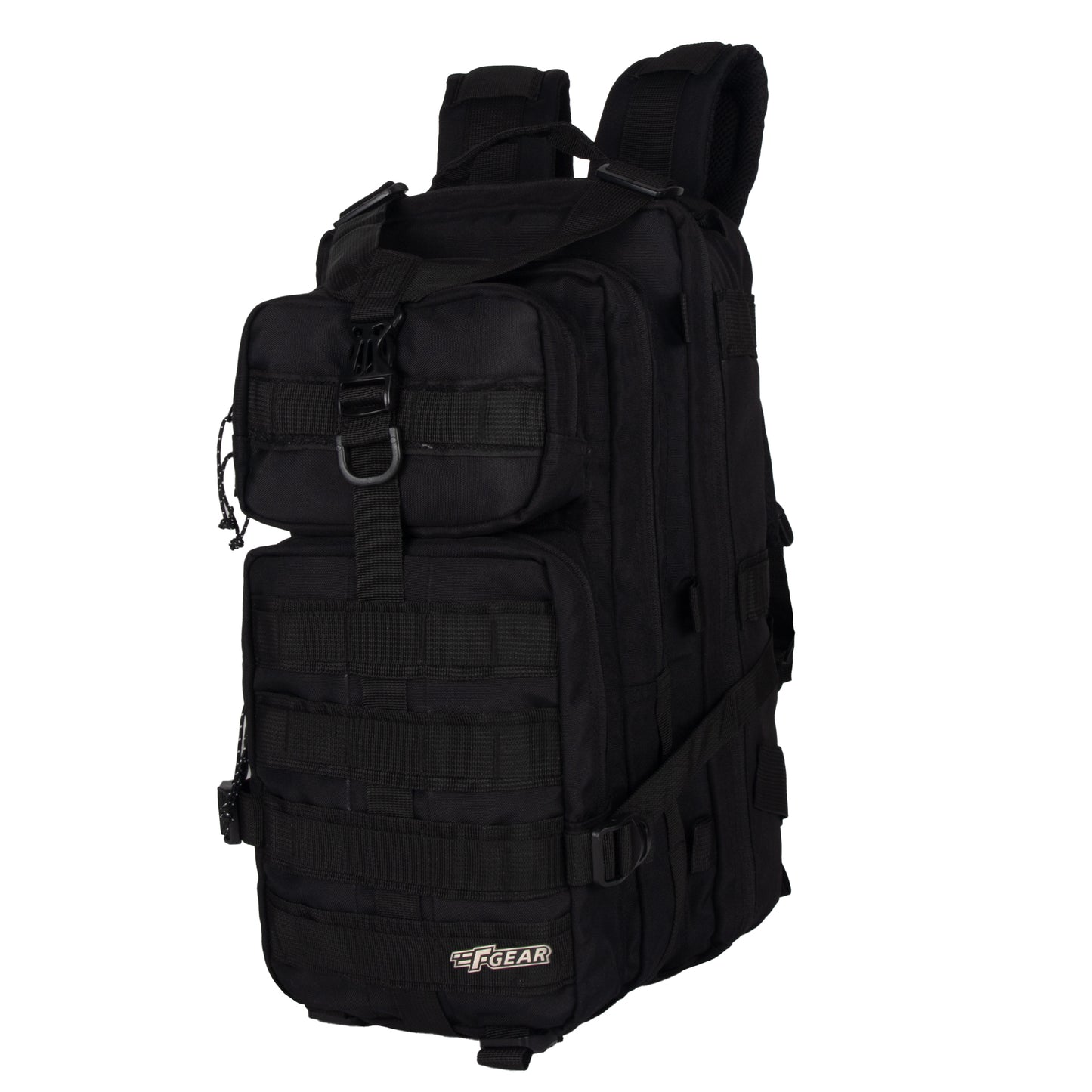 Military Tactical 29L Black Backpack