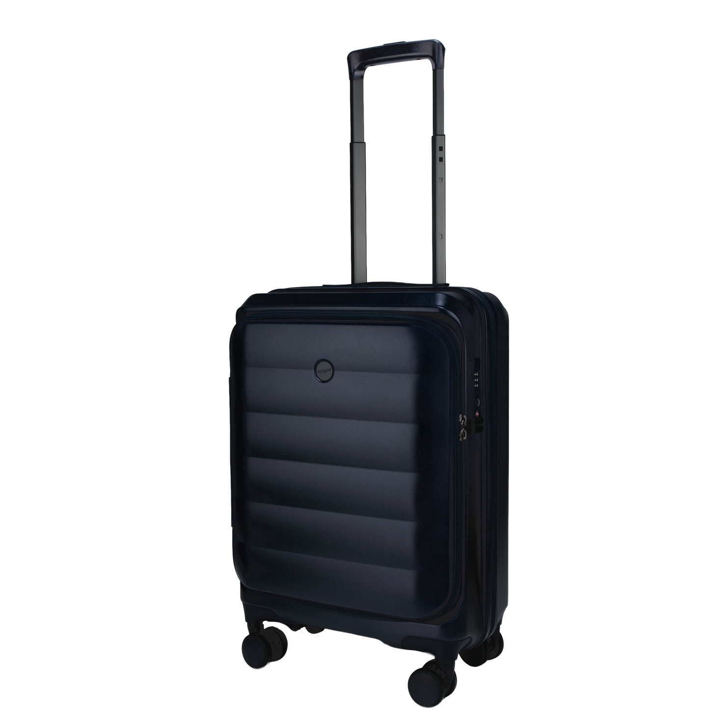 Valencia Small Navy 54 cms Front-Opening Cabin Strolley