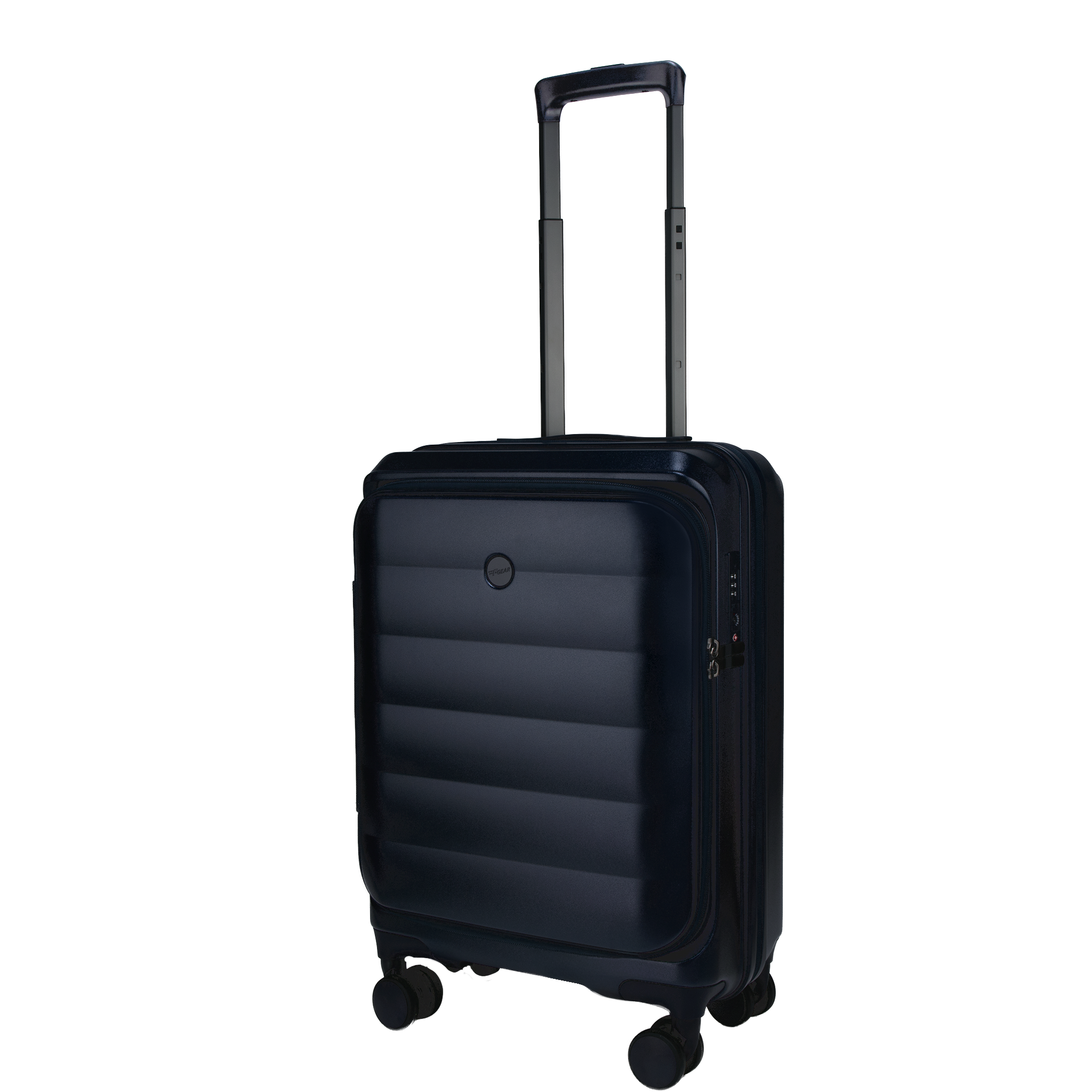 Valencia Small Navy 54 cms Front-Opening Cabin Strolley